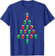 Beer Pong Christmas Tree - Holiday Shirt Design! T-Shirt - T-Shirt | Royal