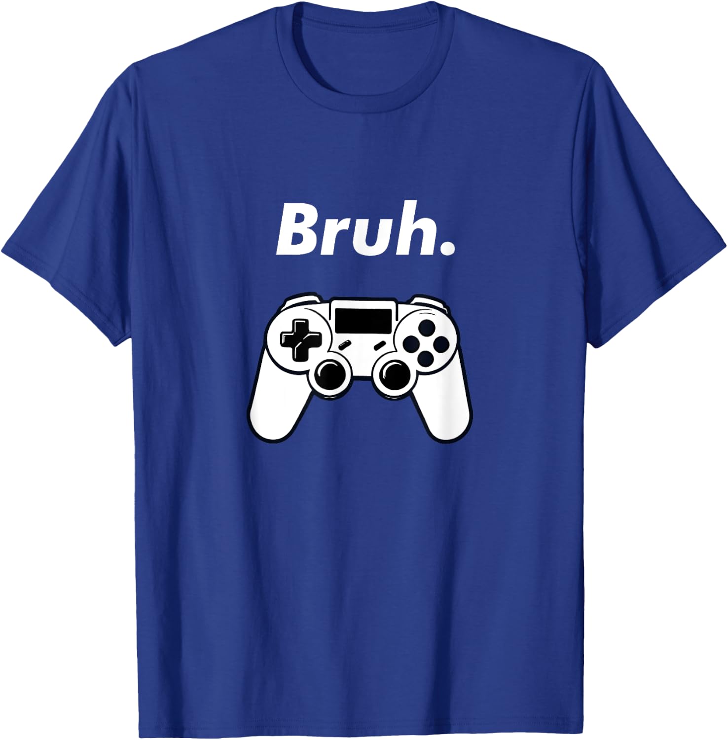 Gamer Bruh Funny Video Gaming Teen Boys Kids Boy Youth T-Shirt - T-Shirt | Royal