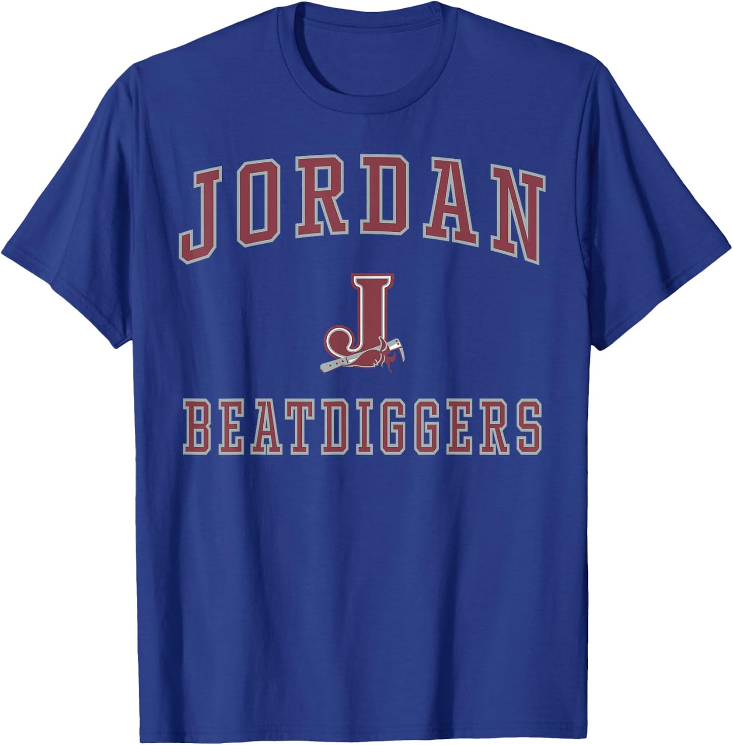 Jordan High School Beatdiggers C1 T-Shirt - T-Shirt | Royal