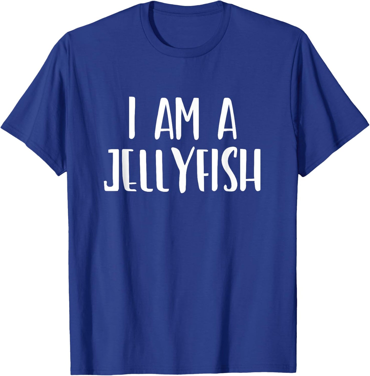 I Am A Jellyfish Halloween I'm Simple Costume Jelly-Fish T-Shirt - T-Shirt | Royal