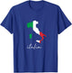 Italia Italy Flag Travel T-Shirt - T-Shirt | Royal