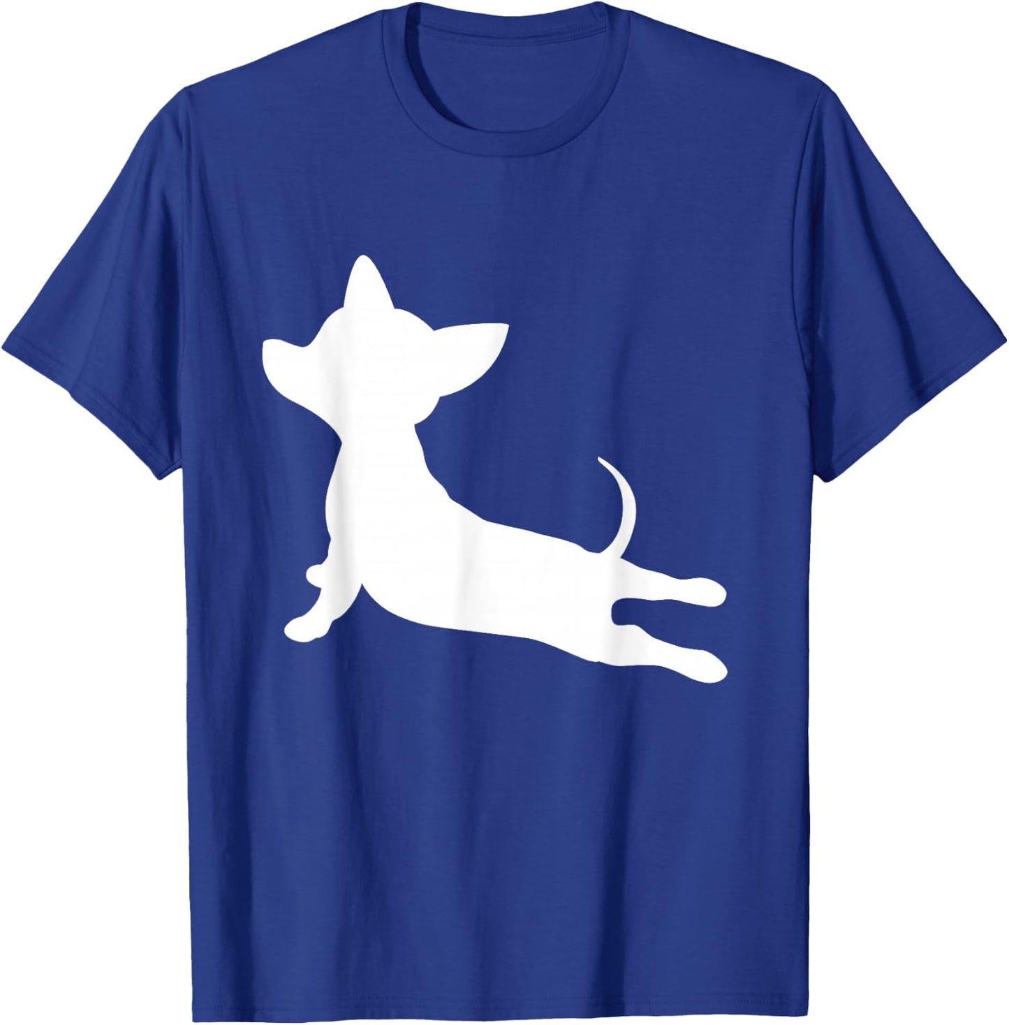 CHIWEENIE YOGA FITNESS GIFT, Chihuahua Dachshund Exercise T-Shirt - T-Shirt | Royal