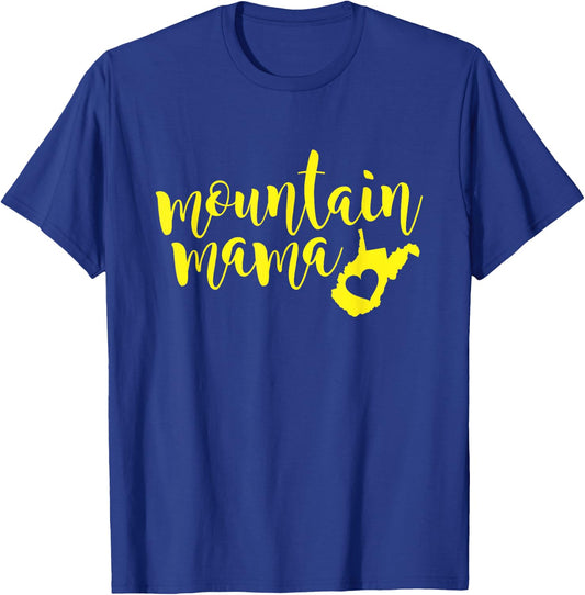WV Mountain Mama T-Shirt - T-Shirt | Royal