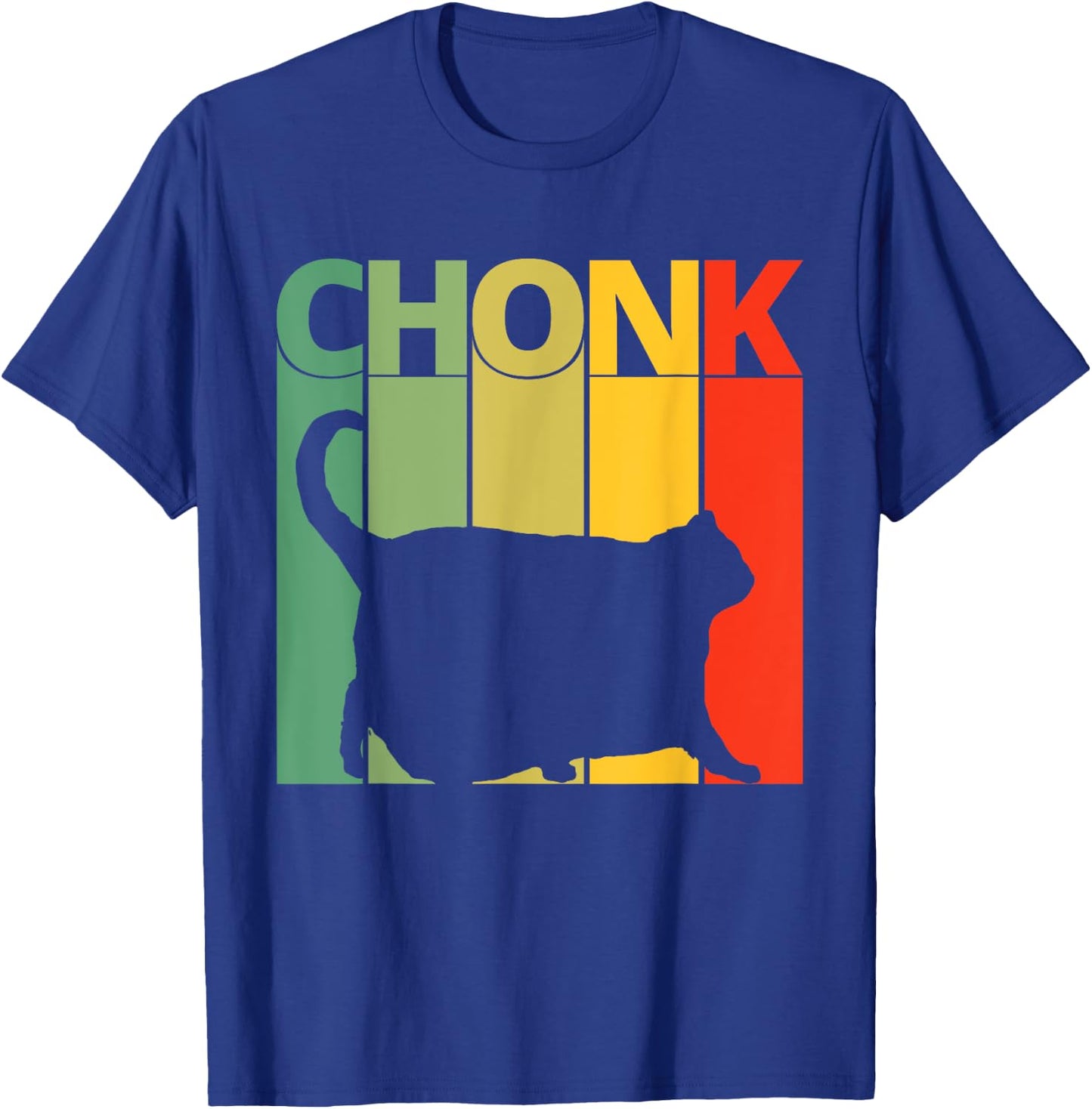 Chonk Cat Meme Shirt | Funny Chonk Big Chungus Shirt Men Women Girls Kids T-Shirt - T-Shirt | Royal
