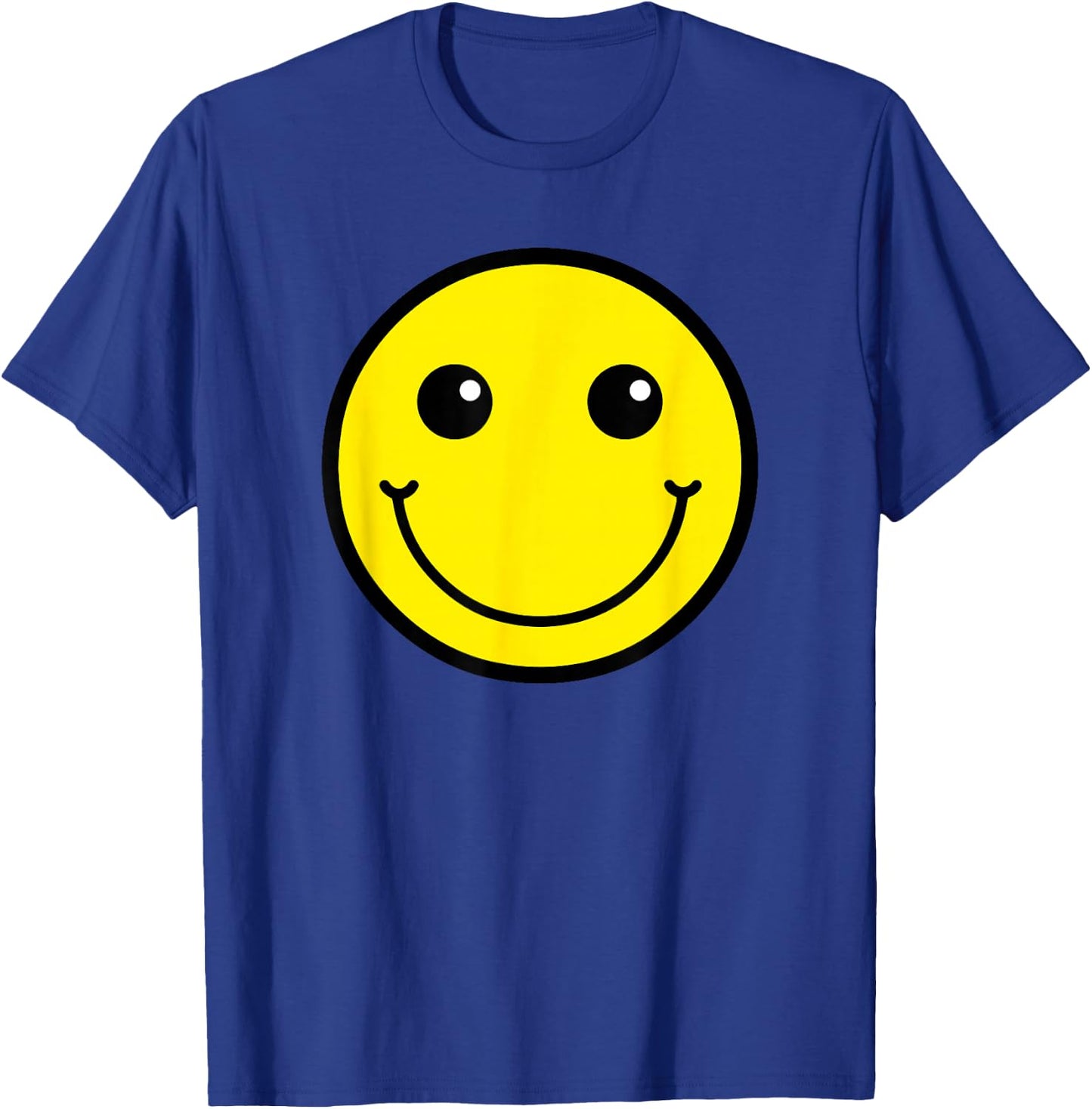 Happy Face fun design great for School T-Shirt - T-Shirt | Royal