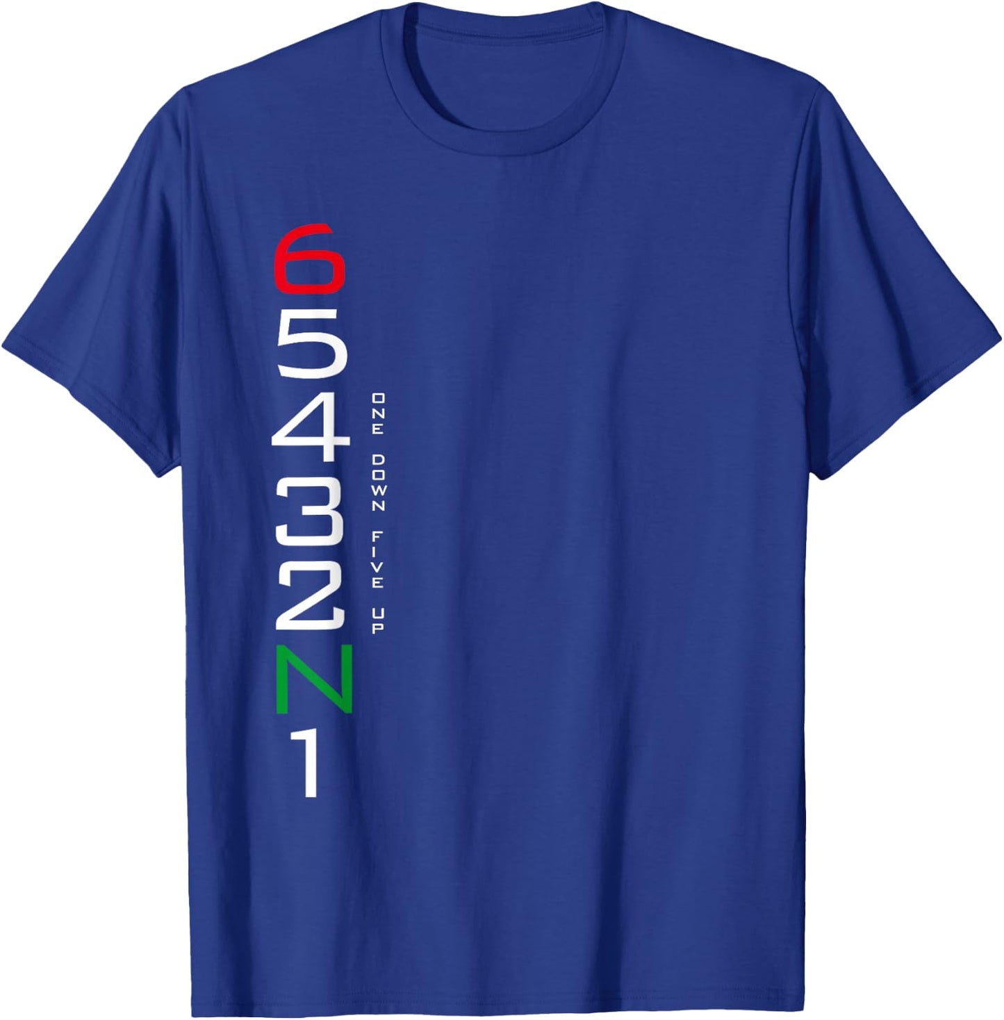 One Down Five Up T-Shirt - T-Shirt | Royal