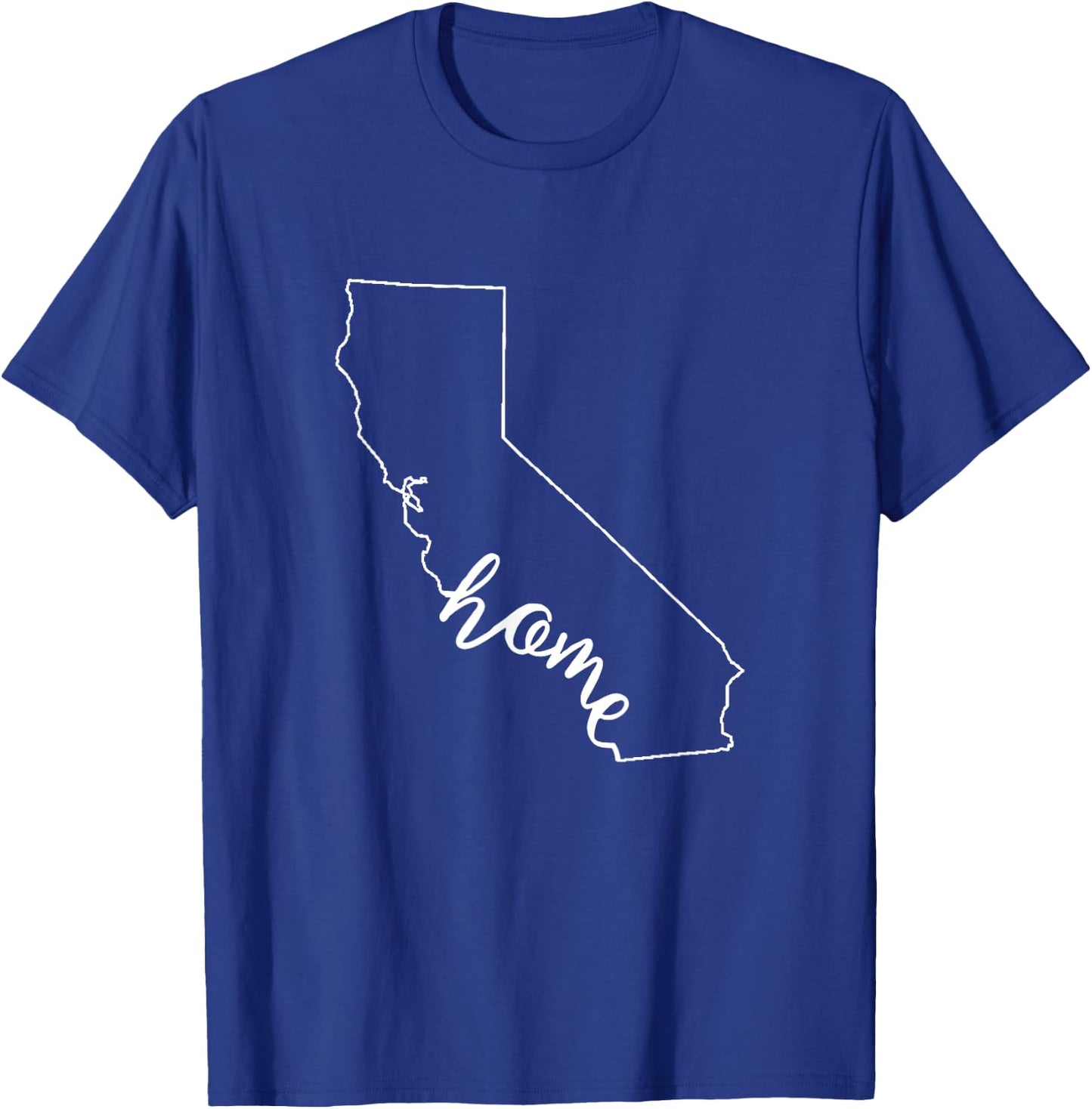 California Native Home Love T-Shirt - T-Shirt | Royal