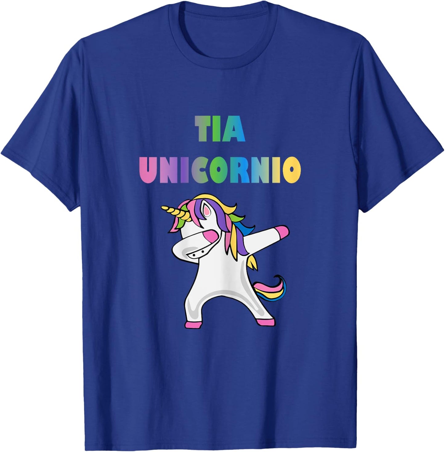 Playeras de Unicornio para Familia - Tia Unicornio T-Shirt - T-Shirt | Royal