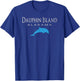 Vintage Dauphin Island AL Dolphin T Shirt T-Shirt - T-Shirt | Royal