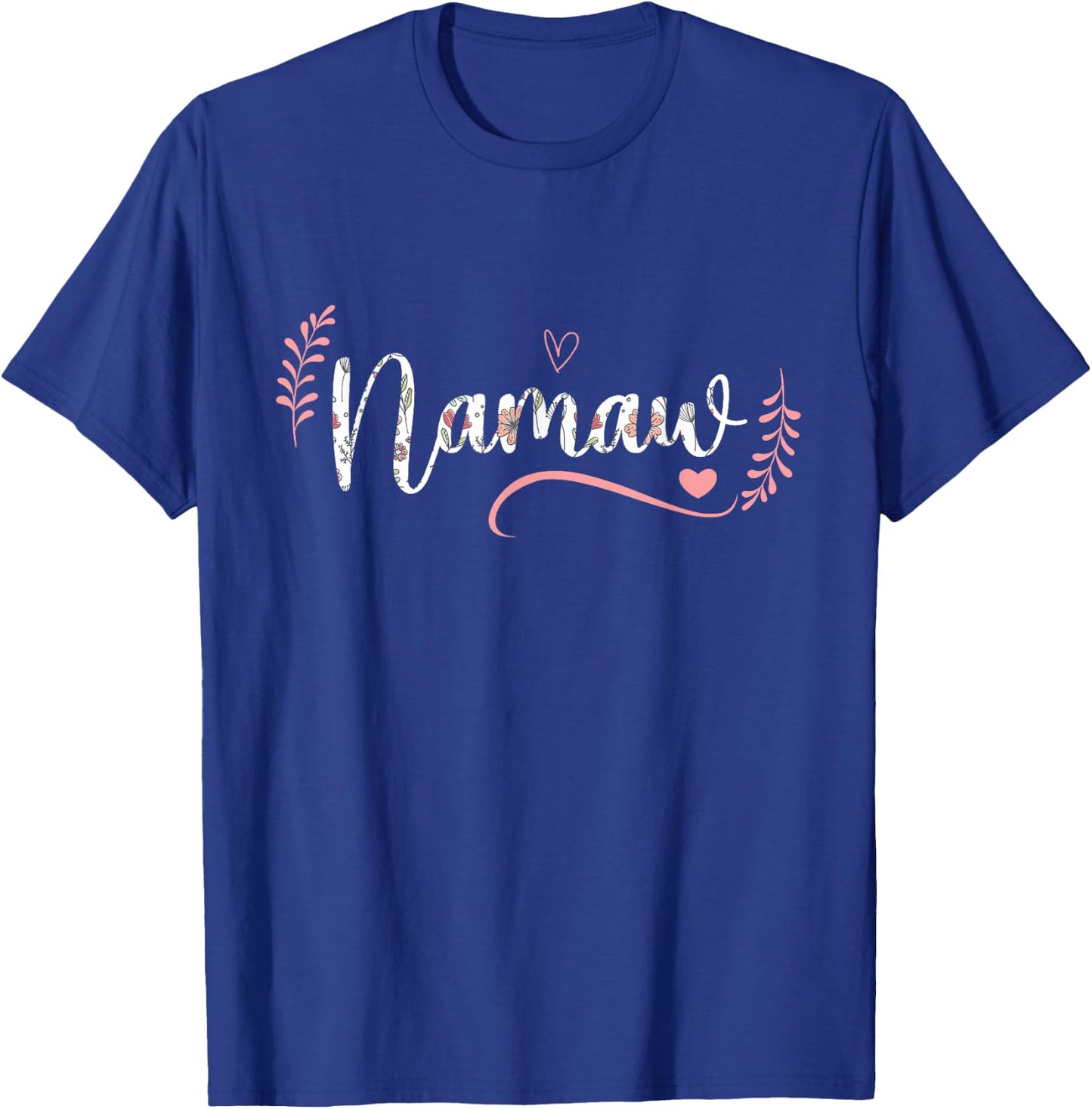 Namaw Floral Grandma Christmas Mother's Day Grandparents T-Shirt - T-Shirt | Royal