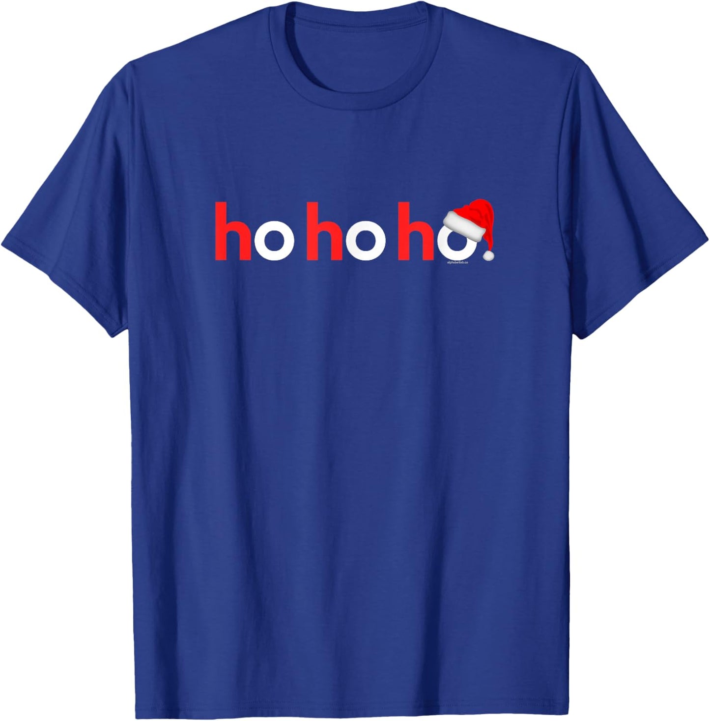 Christmas Shirts Women Kids Xmas Shirt Idea Ho Ho Ho T-Shirt - T-Shirt | Royal