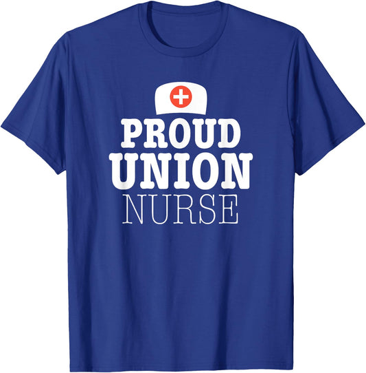 Solidarity Shirt for Proud Union Nurses PURPLE T-Shirt - T-Shirt | Royal