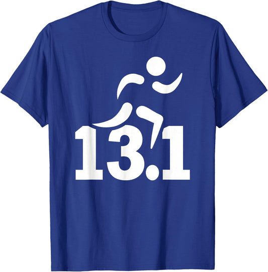 13.1 Miles Half Marathon T-Shirt - T-Shirt | Royal
