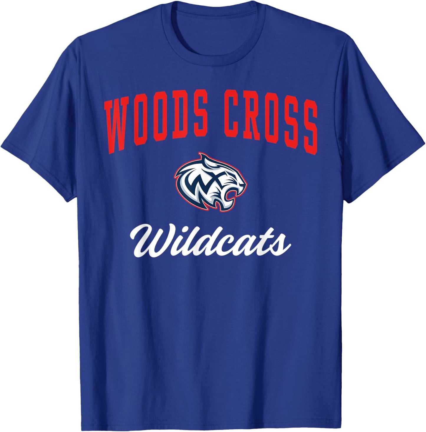 Woods Cross High School Wildcats C3 T-Shirt - T-Shirt | Royal