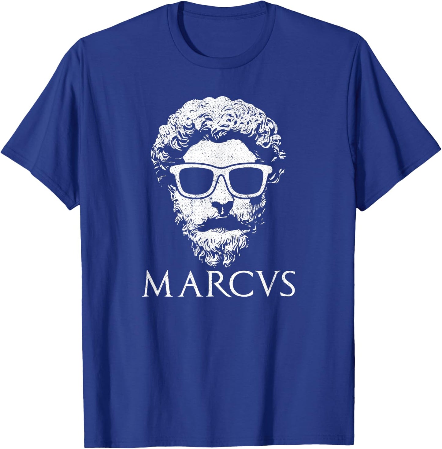 Stoicism Cool Marcus Aurelius Stoic T-Shirt - T-Shirt | Royal