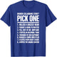 Funny Gift A Fractured Broken Collarbone T-Shirt - T-Shirt | Royal