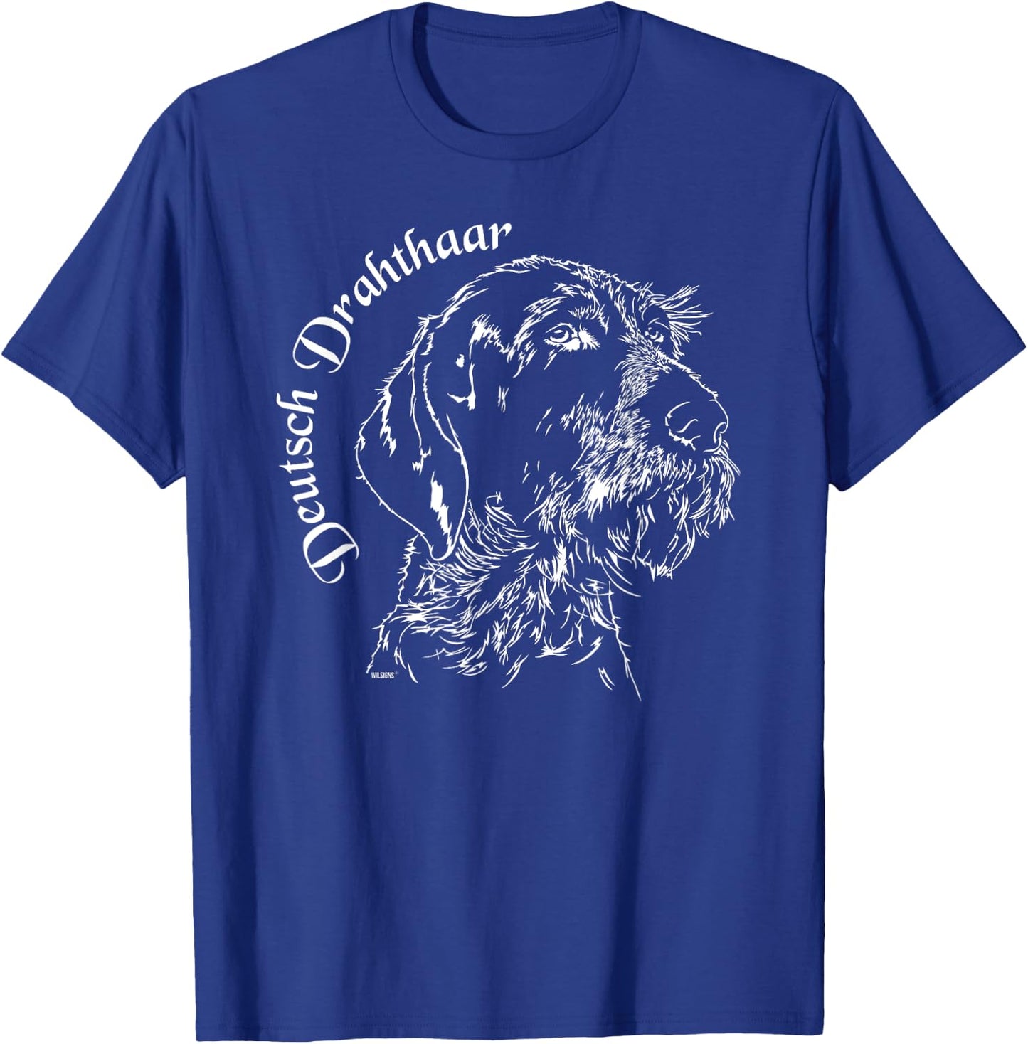 Funny Proud Deutsch Drahthaar dog Shirt gift Men Women Kids T-Shirt - T-Shirt | Royal