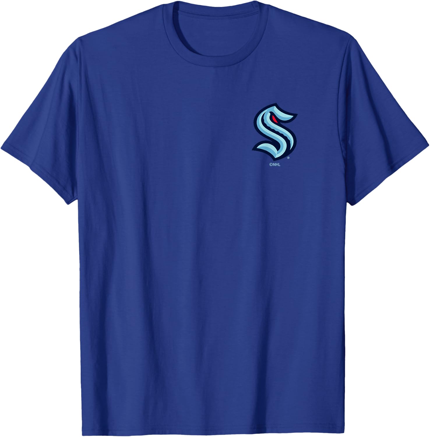 Seattle Kraken Support Black Officially Licensed T-Shirt - T-Shirt | Royal