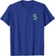 Seattle Kraken Support Black Officially Licensed T-Shirt - T-Shirt | Royal