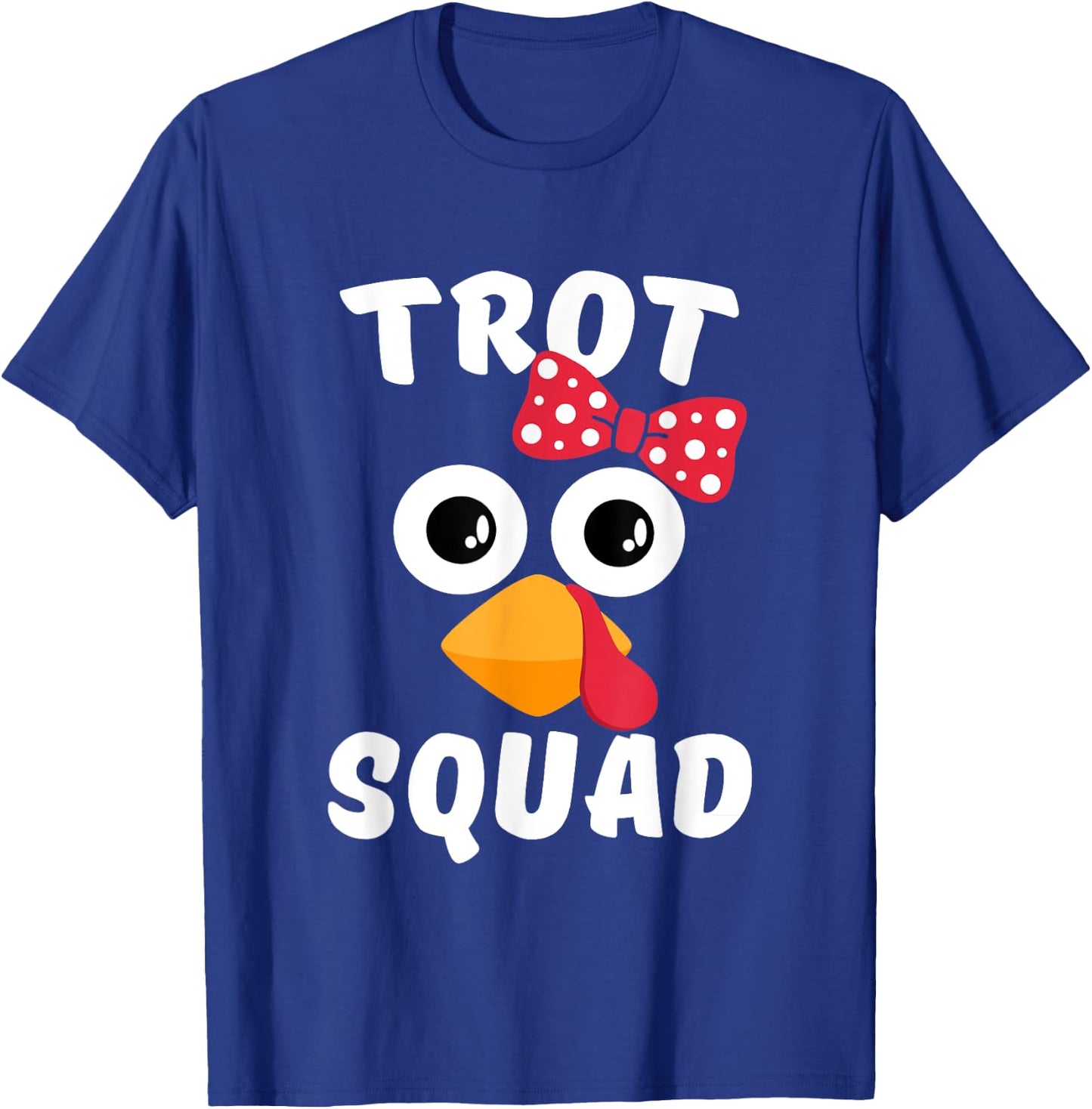 Turkey Trot Thanksgiving Marathon Cute Running Shirt T-Shirt - T-Shirt | Royal