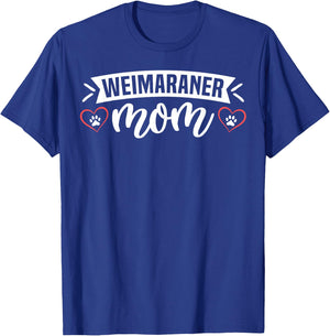 Cute Weimaraner Dog Lover Weimaraner Mom T-Shirt - T-Shirt | Royal