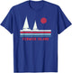 Fenwick Island DE Sailboat Vintage 80s T-Shirt - T-Shirt | Royal