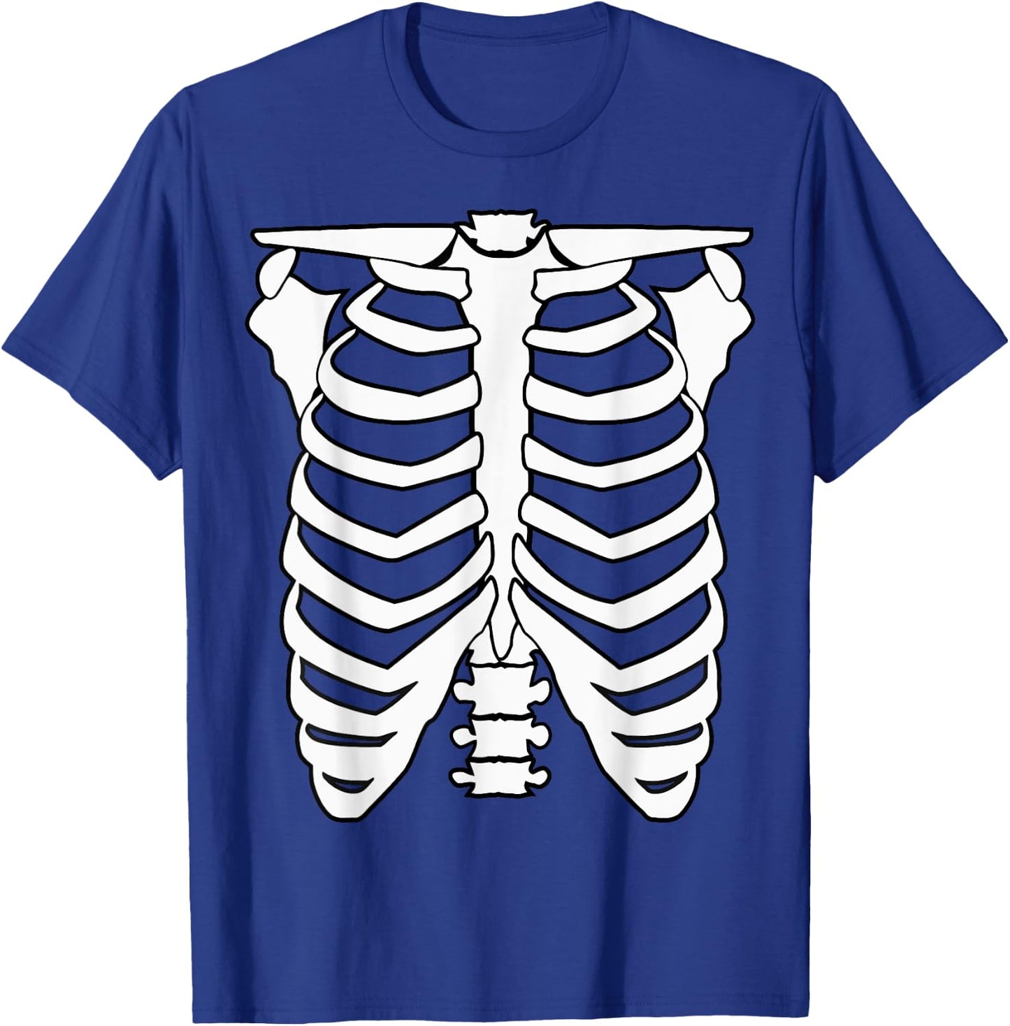 Halloween Skeleton Shirt T-Shirt - T-Shirt | Royal