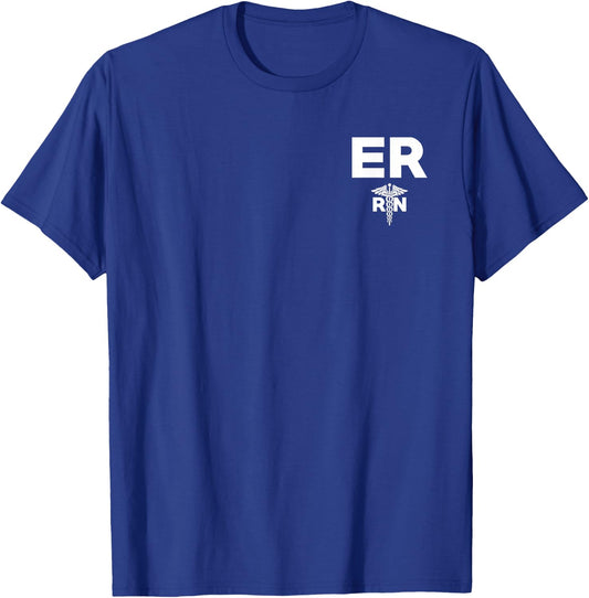 Emergency Room Registered Nurse Hospital RN Staff T-Shirt - T-Shirt | Royal