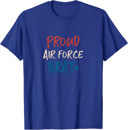Air Force Brat Shirt (Ladies) T-Shirt - T-Shirt | Royal