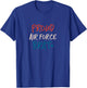 Air Force Brat Shirt (Ladies) T-Shirt - T-Shirt | Royal