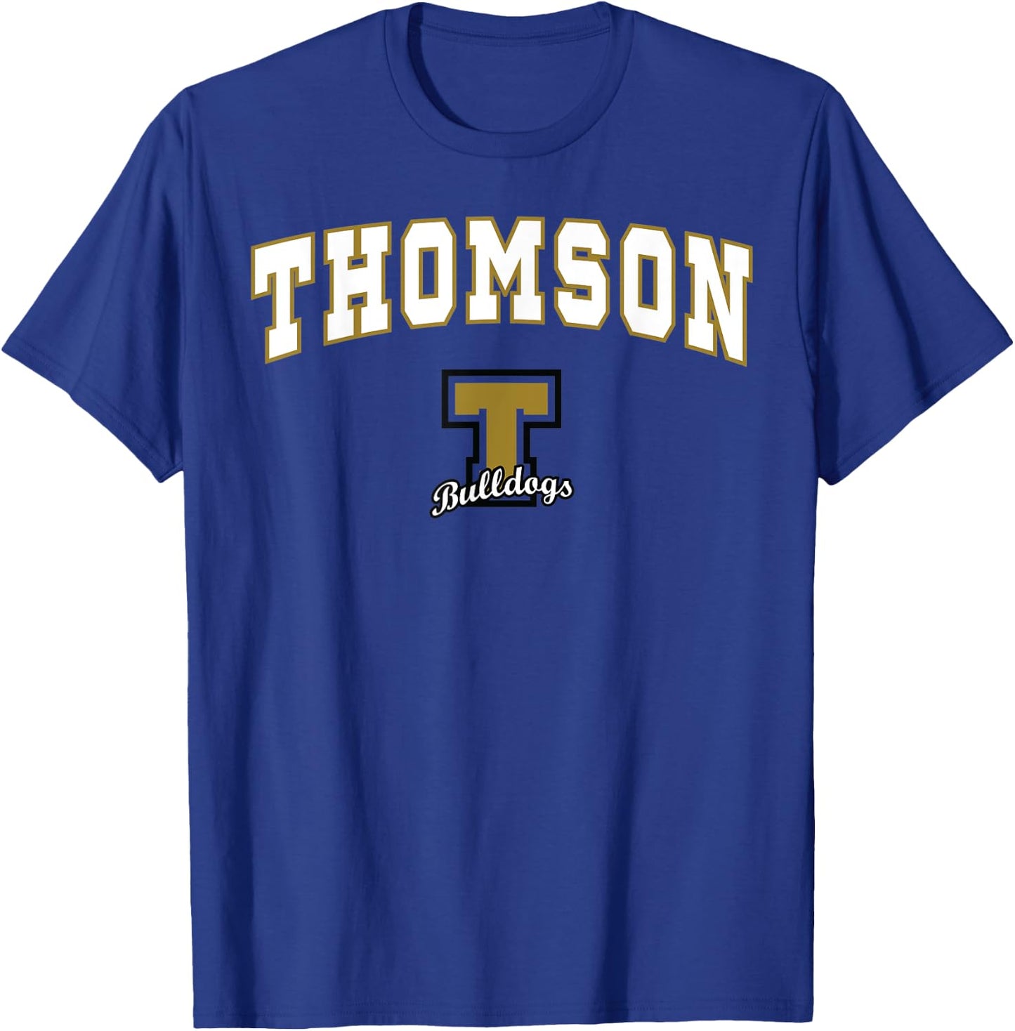Thomson High School Bulldogs C2 T-Shirt - T-Shirt | Royal