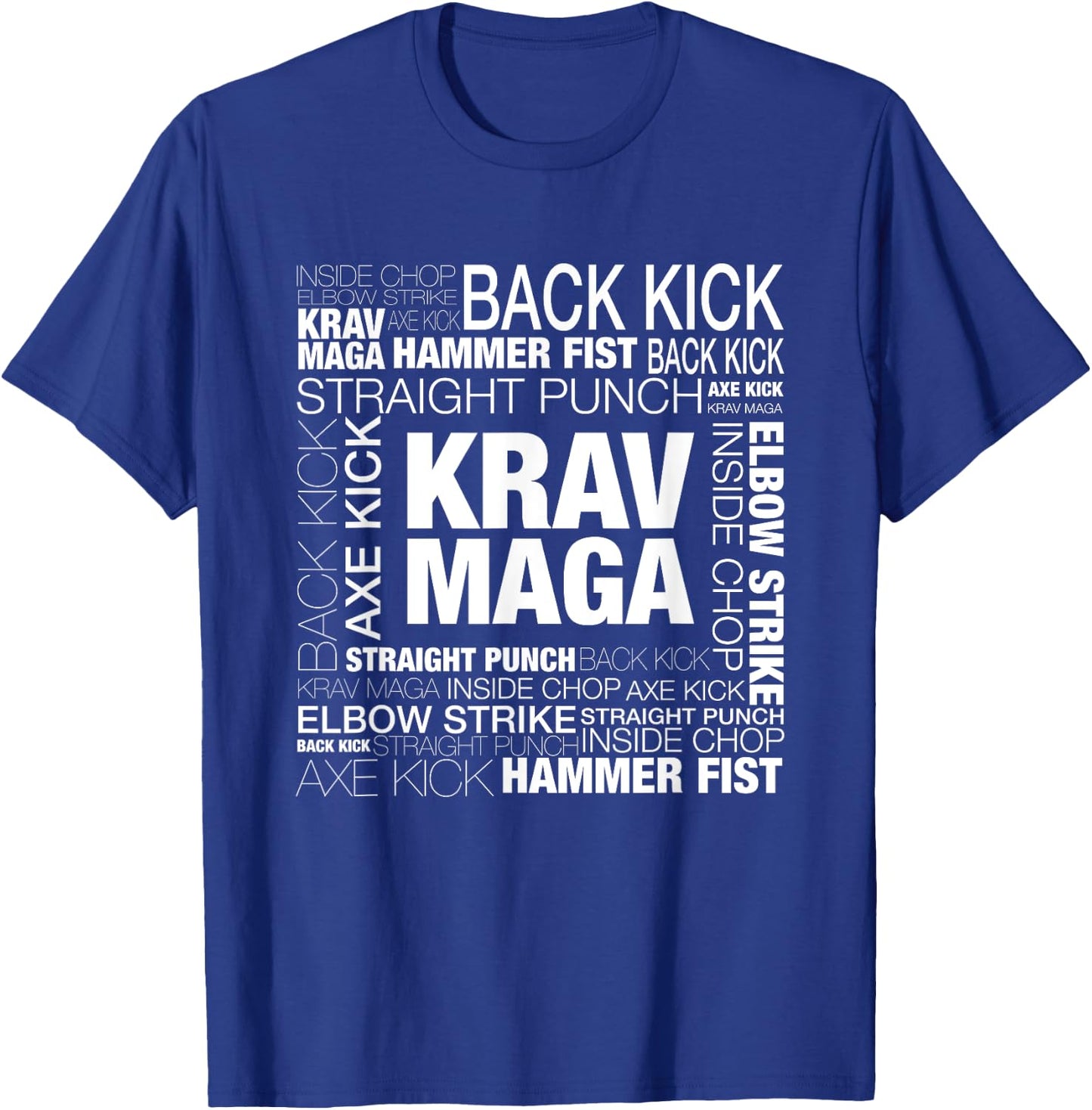 Krav Maga Israeli Martial Arts Self Defense Gift T-Shirt - T-Shirt | Royal