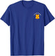 3/84 FA crest front and 56th FA Artillery on back design T-Shirt - T-Shirt | Royal