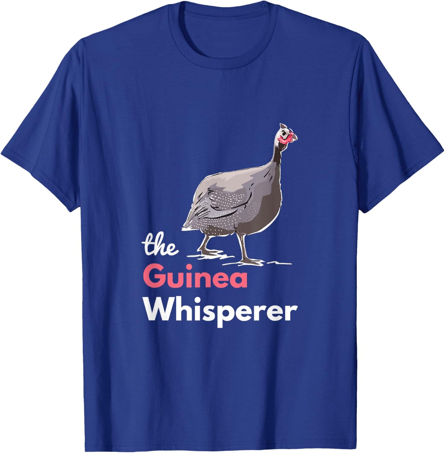 Guinea Hen Fowl Farm Animals Country Poultry Guineafowl T-Shirt - T-Shirt | Royal