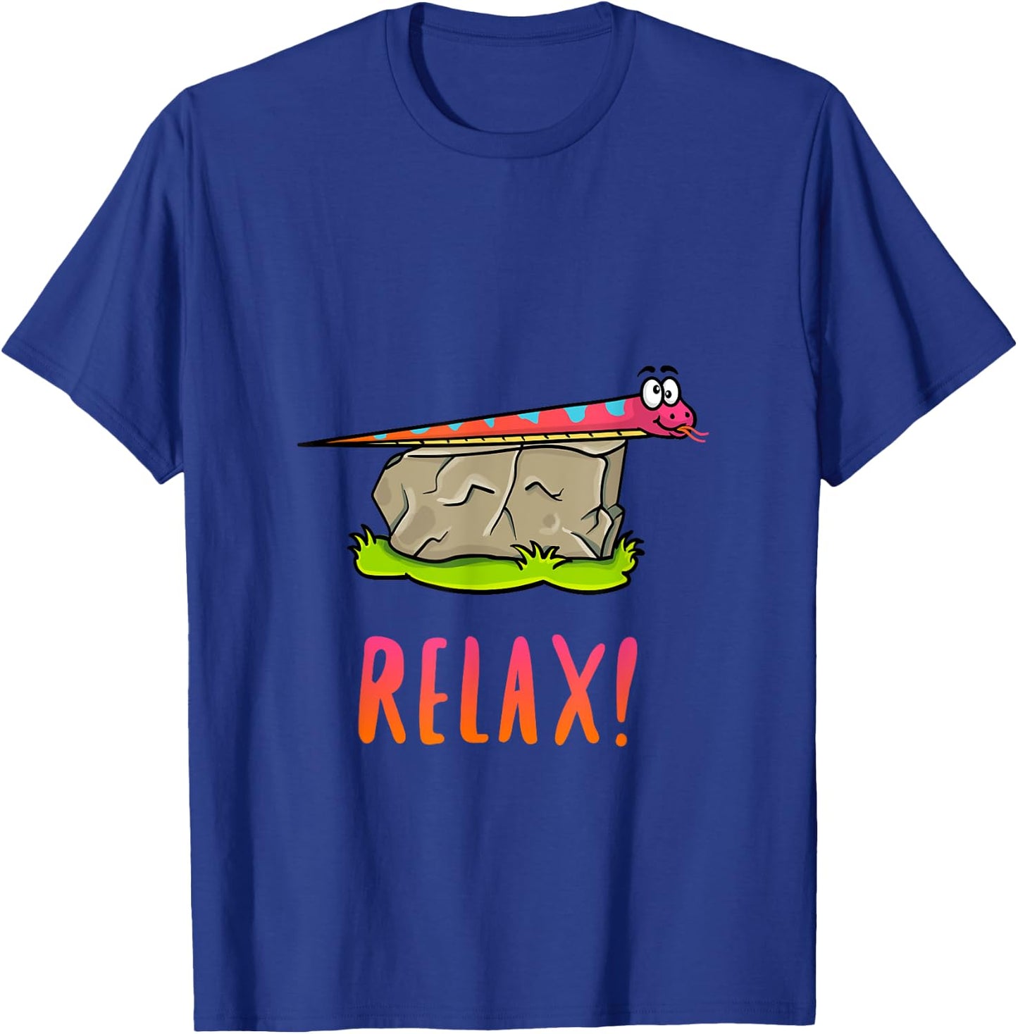 RELAX Snake T-Shirt - T-Shirt | Royal