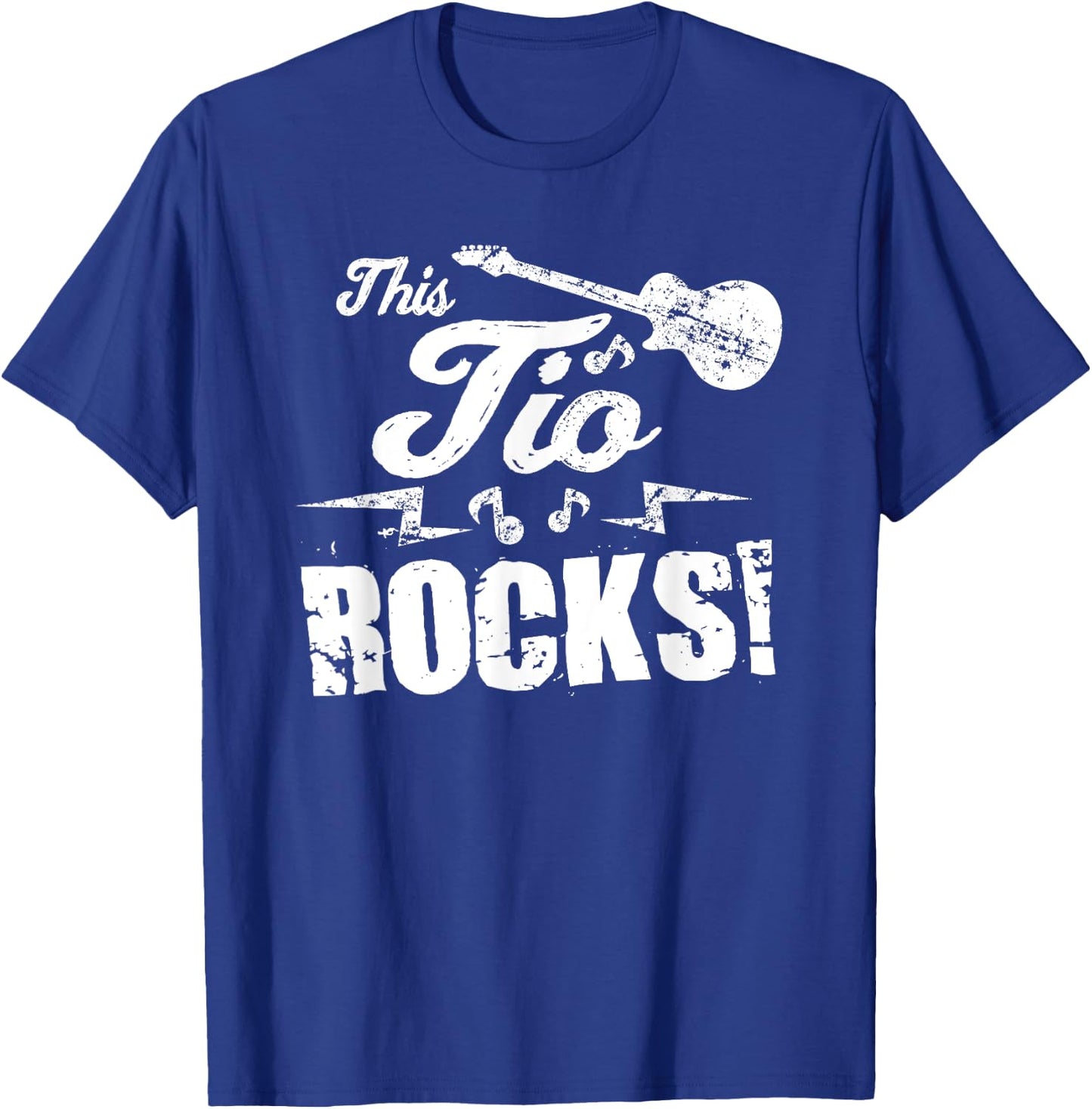 This Tio Rocks T Shirt - Guitar Rock and Roll Funny Gift T-Shirt - T-Shirt | Royal