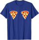 Funny Vintage Pizza Slut Slice Lovers T-Shirt - T-Shirt | Royal