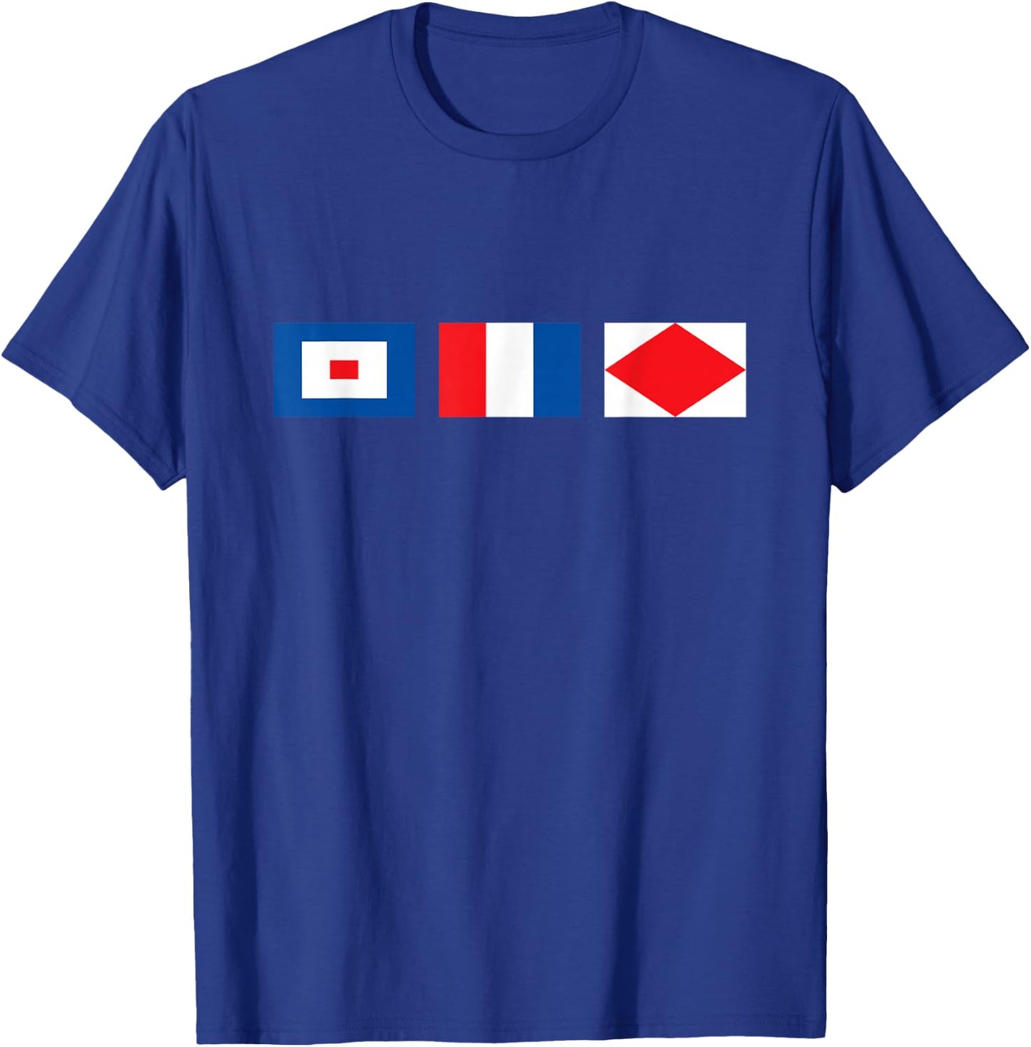 Whiskey Tango Foxtrot Funny Sailing T-Shirt - T-Shirt | Royal