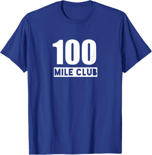 100 Mile Club - 100 Miles Trail Running Ultra Running T-Shirt - T-Shirt | Royal