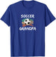 Soccer Grandpa T-Shirt - T-Shirt | Royal