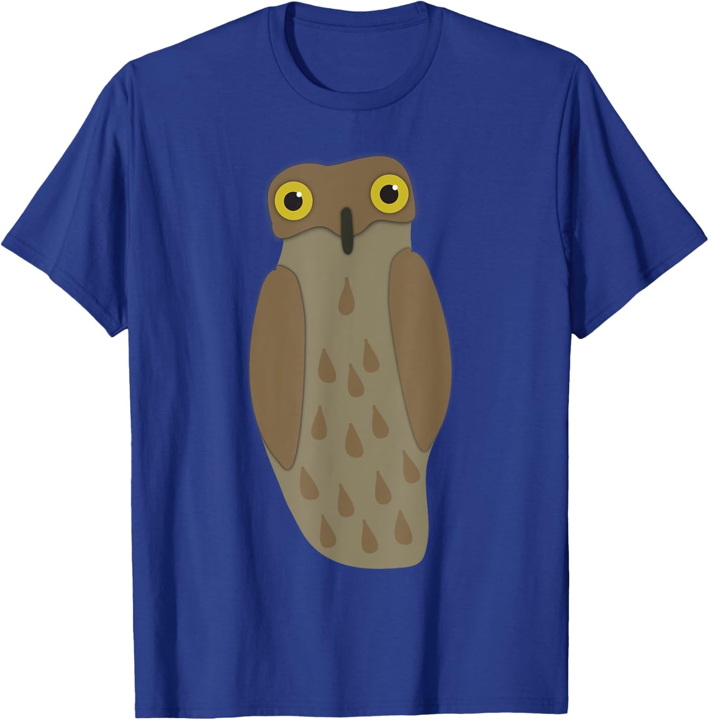 Potoo Bird Graphic T-Shirt - T-Shirt | Royal