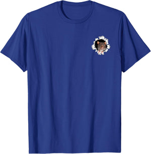 Funny Rat Mouse Lover Graphic Design Gift Mom Dad Kids T-Shirt - T-Shirt | Royal