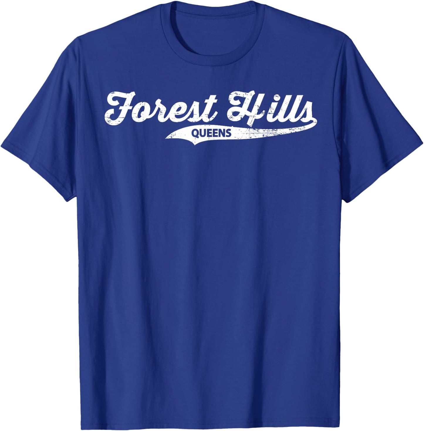Forest Hills Queens NYC Design T-Shirt - T-Shirt | Royal
