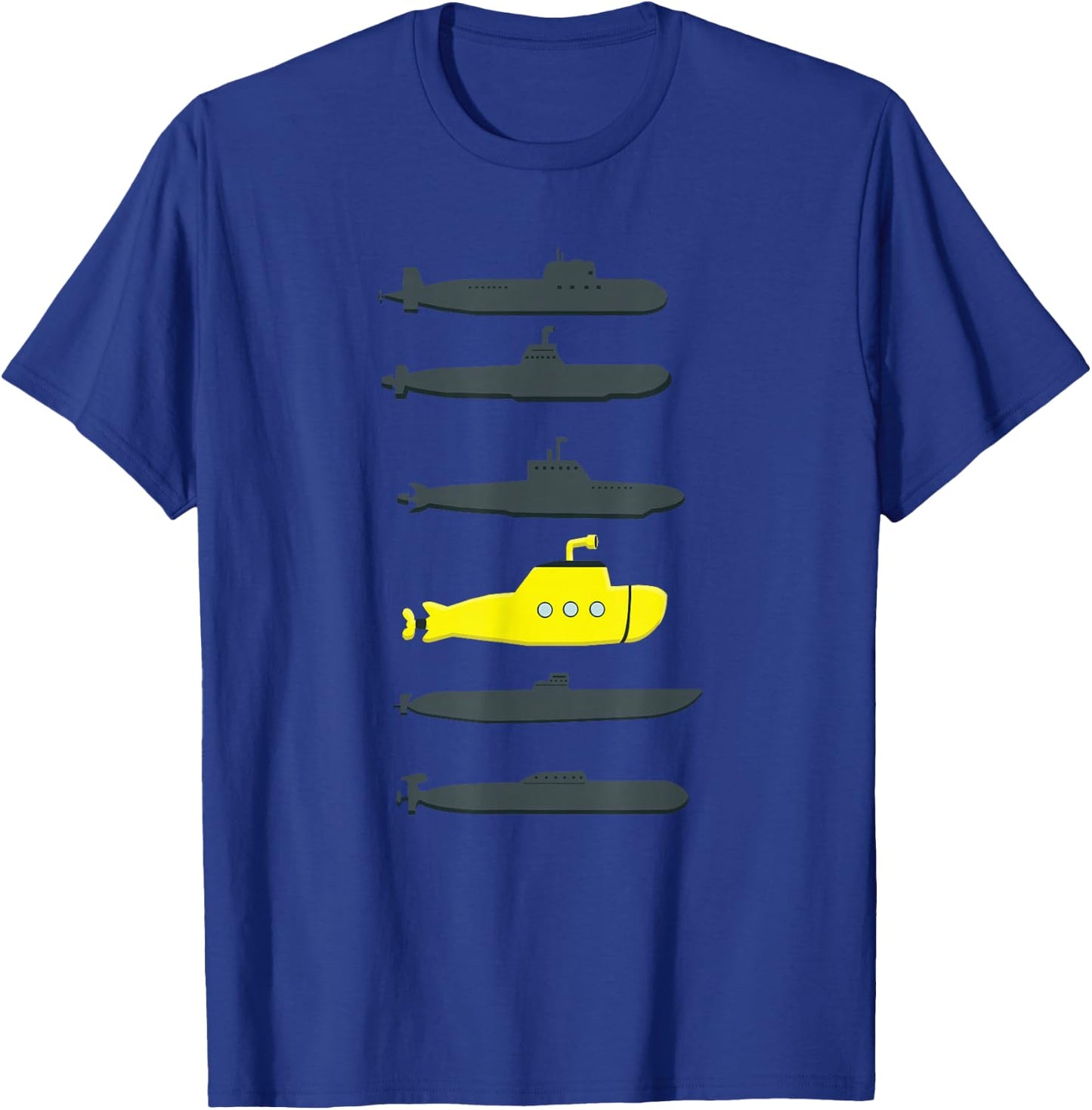 Music Submarine Uboot Submariner for Kids T-Shirt - T-Shirt | Royal