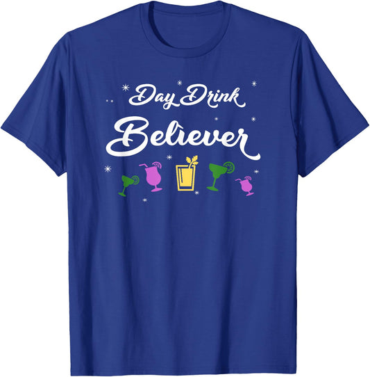 Women's Day Drink Believer Cocktails T-Shirt - T-Shirt | Royal