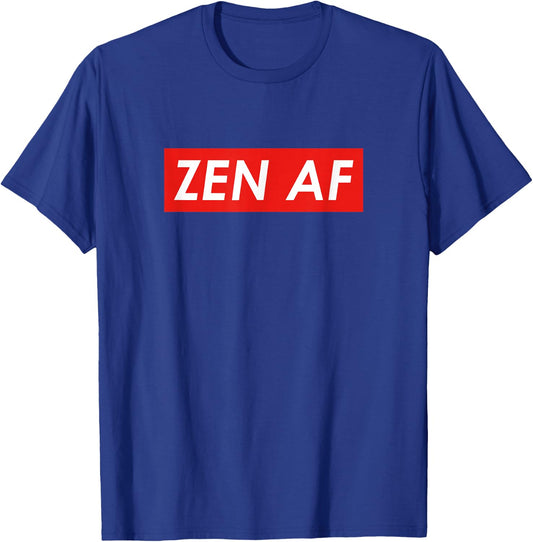 Zen AF | Zen AF T-Shirt - T-Shirt | Royal