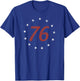 Retro 4th of July Independence Day The Spirit 76 T-Shirt - T-Shirt | Royal