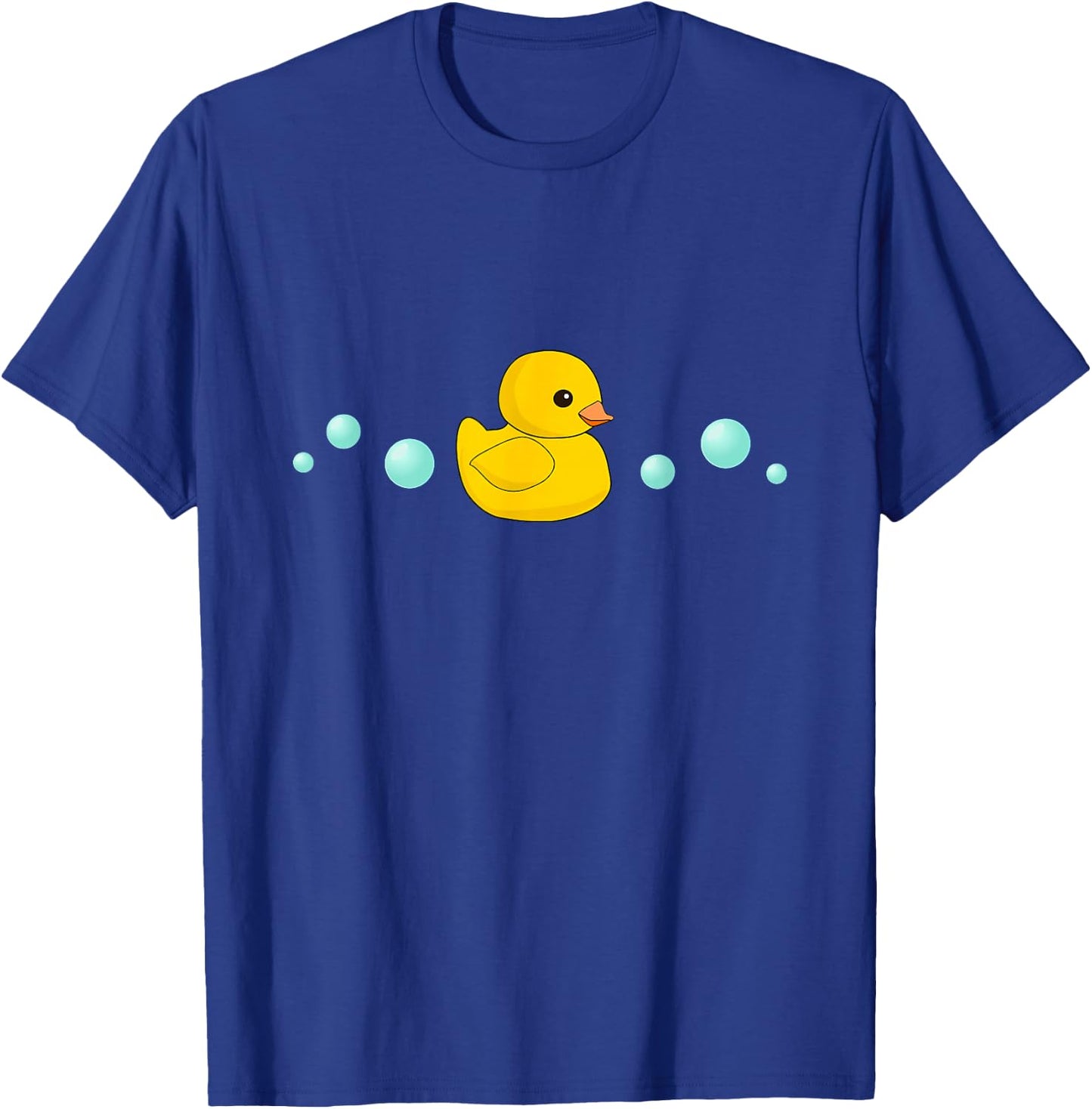 Cute Yellow Rubber Ducky - Duck Duckie Shirt T-Shirt - T-Shirt | Royal