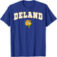 DeLand High School Bulldogs C2 T-Shirt - T-Shirt | Royal