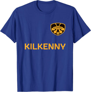 Ireland - County Kilkenny Football and Hurling T-Shirt - T-Shirt | Royal